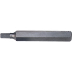 Punta 10mm hexagonal, 4mm, 75mm