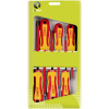 Juego 6 destornilladores 1000V 4 planas, 2PZ caja cartón