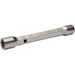 Llave tubo hexagonal dos bocas 10-11mm, cromada