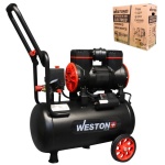 COMPRESOR DE AIRE LIBRE DE ACEITE 24L WPLUS 110 V