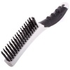 CEPILLO C/MANGO PLASTICO 4X16 PINCELES A. INOXIDABLE 0.014"