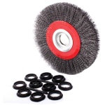 CEPILLO CIRCULAR ONDULADO 8" X 1-1/4" ANCHO 1" A. AL CARBON .014" C/REDUCTORES