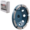 DISCO COPA DIAMANTE 4"SENCILLO  (5/8"-11)