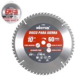 DISCO PARA SIERRA CIRCULAR P/MADERA 10'' X 5/8'' 60DT