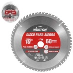 DISCO PARA SIERRA CIRCULAR P/MADERA 10'' X 1'' 60DT